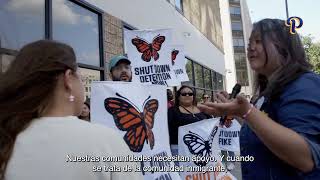 Immigrant advocates march keep the pressure on closing detention centers