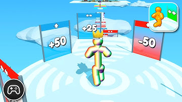 Tall Man Run - Gameplay Walkthrough Part 81 - Puzzle Game Levels 489-492 (iOS, Android)