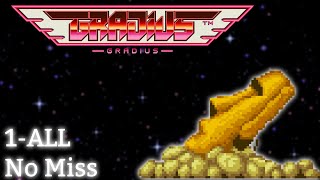 Gradius [Arcade 1985] 1 Loop Clear (No Deaths)