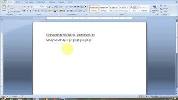 Ms Office word 2007 learning in telugu .part 2