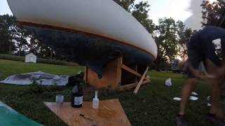 Patching Thru-hull holes on the Cape Dory