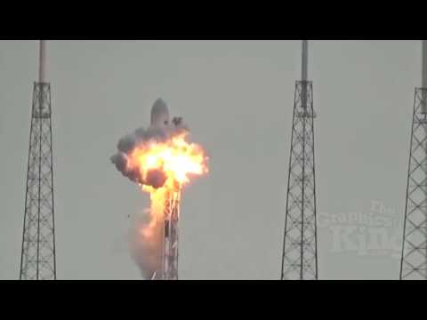 SpaceX UFO Explosion - Slow Motion!