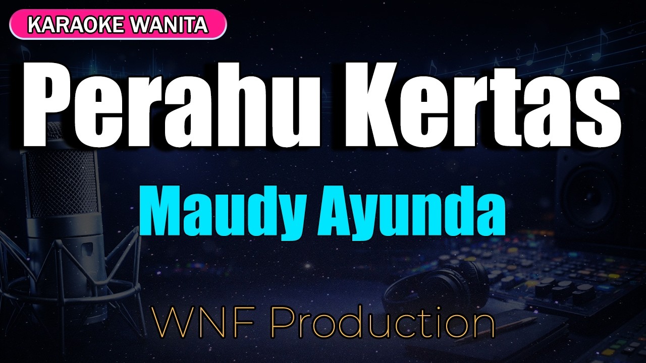 Cover Maudy Ayunda - Perahu Kertas (Karaoke Wanita, Original Key)