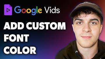 How to Add Custom Font Color in Google Vids (Full 2024 Guide)