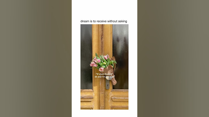 It’s just flowers okay well we un normalized giving flowers in this generation