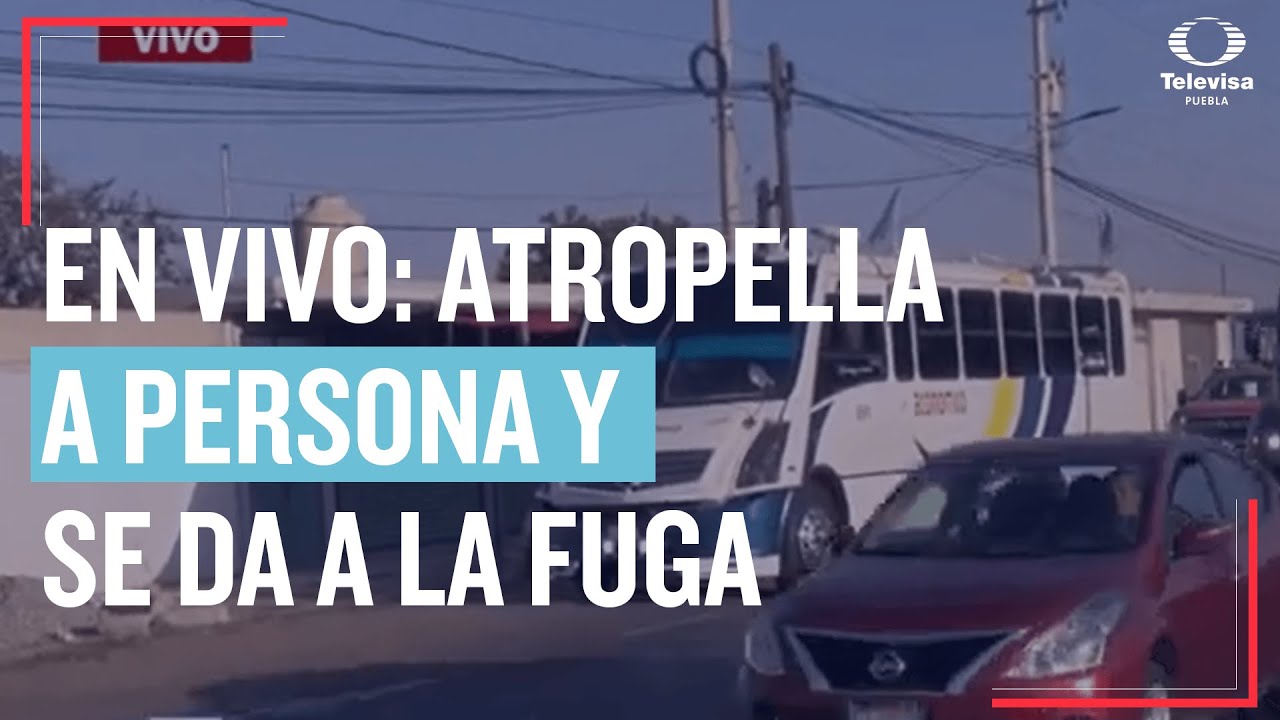 EN VIVO: Atropella a mujer y se da a la fuga, abandonó el camión en vía ...