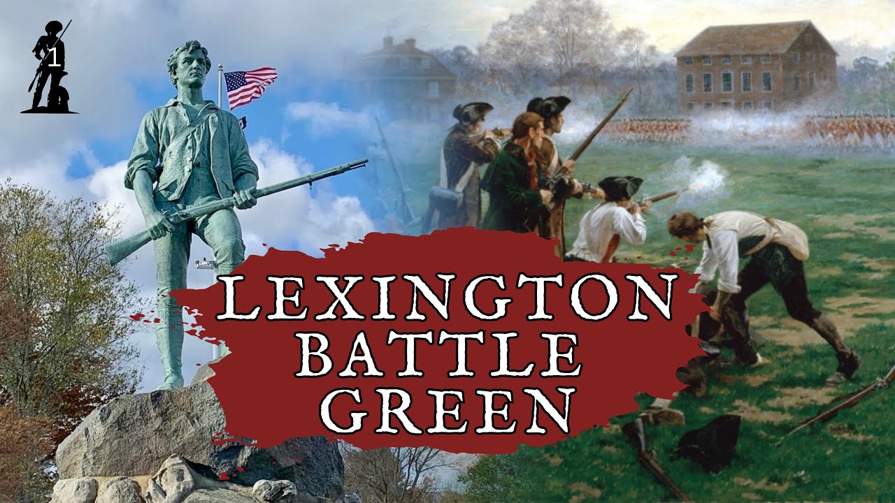 Lexington Battle Green Dawn Of The American Revolutionary War lexington-battle-green-dawn-of-the-american-revolutionary-war