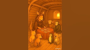 🐾 Mystic Kangaroo and Friends Seek Answers: When Will the Flood End?