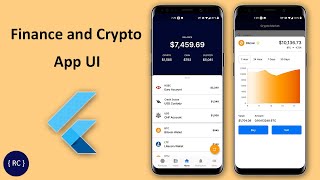 Finance & Crypto App Template in Flutter