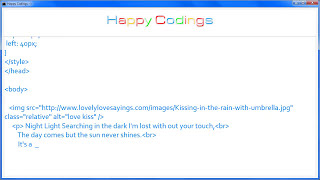 Html Relative Position Image