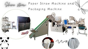 paper straw machine with single packing group packing machine to Turkey
