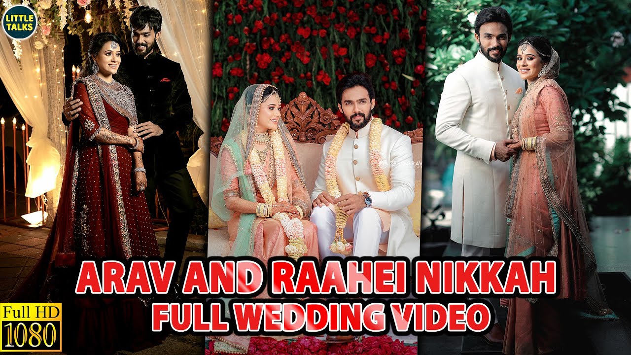 Arav and Raahei Wedding Celebrations | Full Wedding Video | Arav and Raahei Nikkah | Bigg Boss