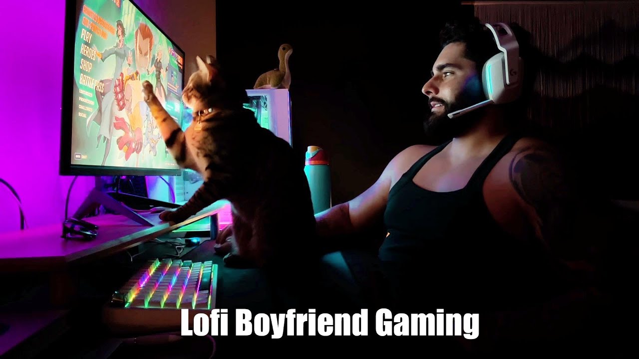 ASMR Fall Asleep While Your Boyfriend Games - Part 2 - Chill Loft Beats For Sleep - 1 Hour