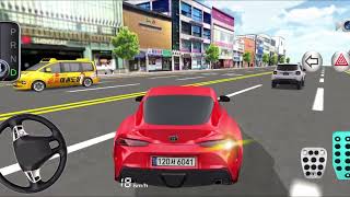 New plate bumper Toyota Car 3d simulator gameplay - 3d driving class- real driving sim screenshot 2
