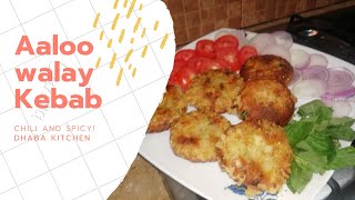 Aloo ke kabab | Spicy aloo tikki recipe | Potato kebab recipe| kebab recipe in urdu by Food Drive