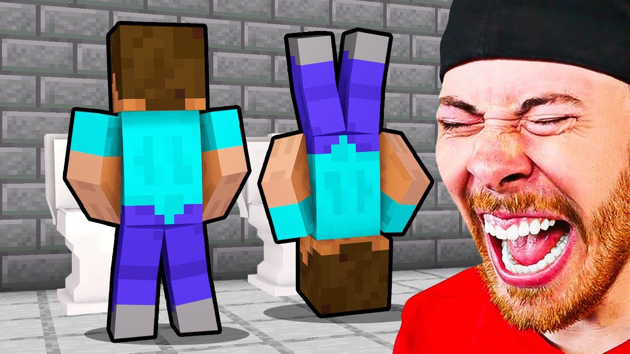 YOU LAUGH! YOU DELETE MINECRAFT Challenge!