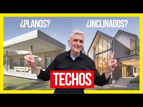 Video: ¿Cómo se llama un techo inclinado?