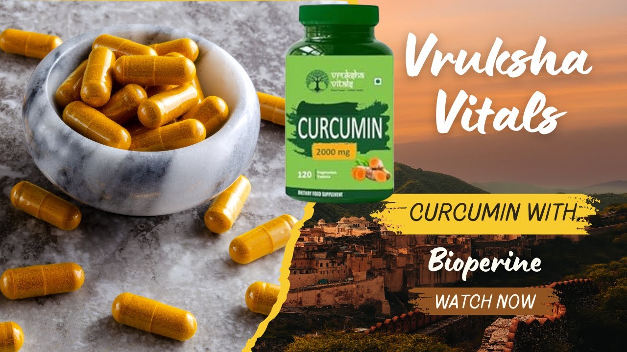 Kurkuma Curcumin 2000 Mg Kapseln - 95% Curcuminoide, 200 Stück, Hochdosiert & Natürlich