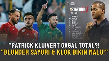 Blunder Yacob Sayuri & Marc Klok! Strategi Kluivert Gagal Total | Indonesia Hancur Lawan Arab Saudi!