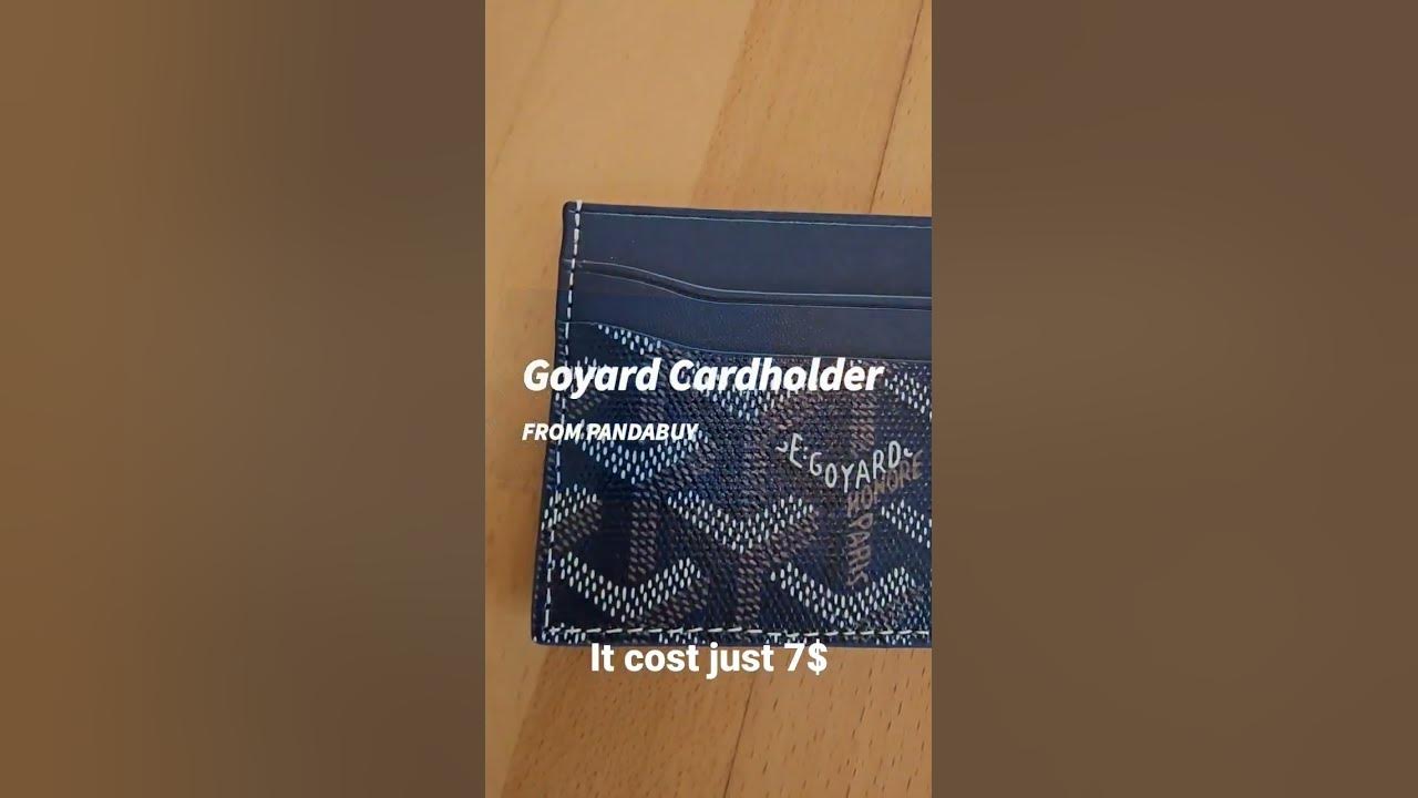 How's the quality on this goyard wallet? : r/Pandabuy