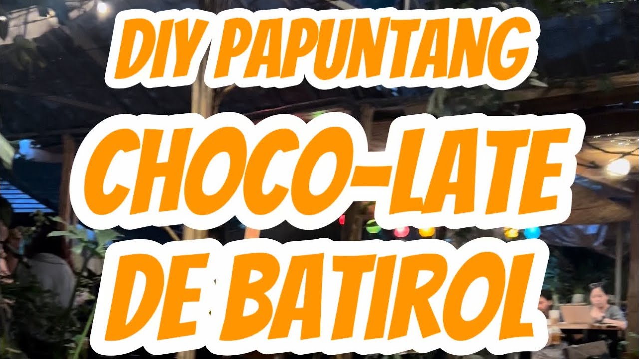 Jeep papuntang Choco-Late de Batirol sa Camp John Hay