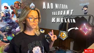 Valorant live with Ava (aao sath me derank kre)