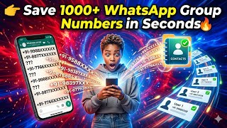 Save 1000+ WhatsApp Group Numbers in Seconds 🔥 screenshot 5
