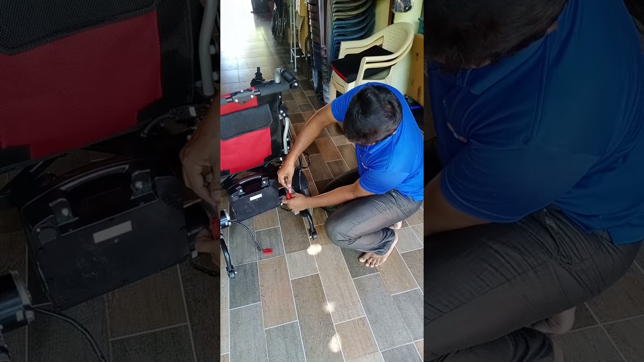 Motorized wheelchair Repairmaintenance breakdown board level