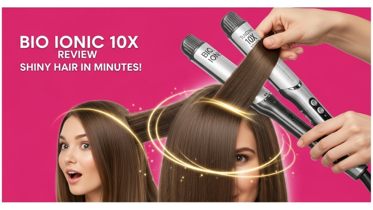 Bio Ionic 10-in-1 Styling Iron Review 2025 – Premium Hair Tool Worth the Price