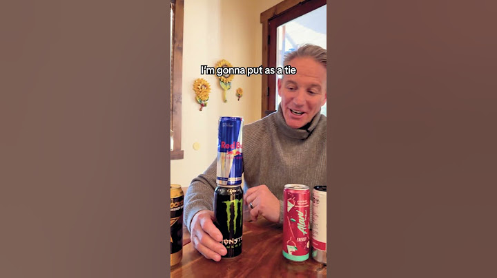 Energiedrankjes gerangschikt van slecht naar best 🥤