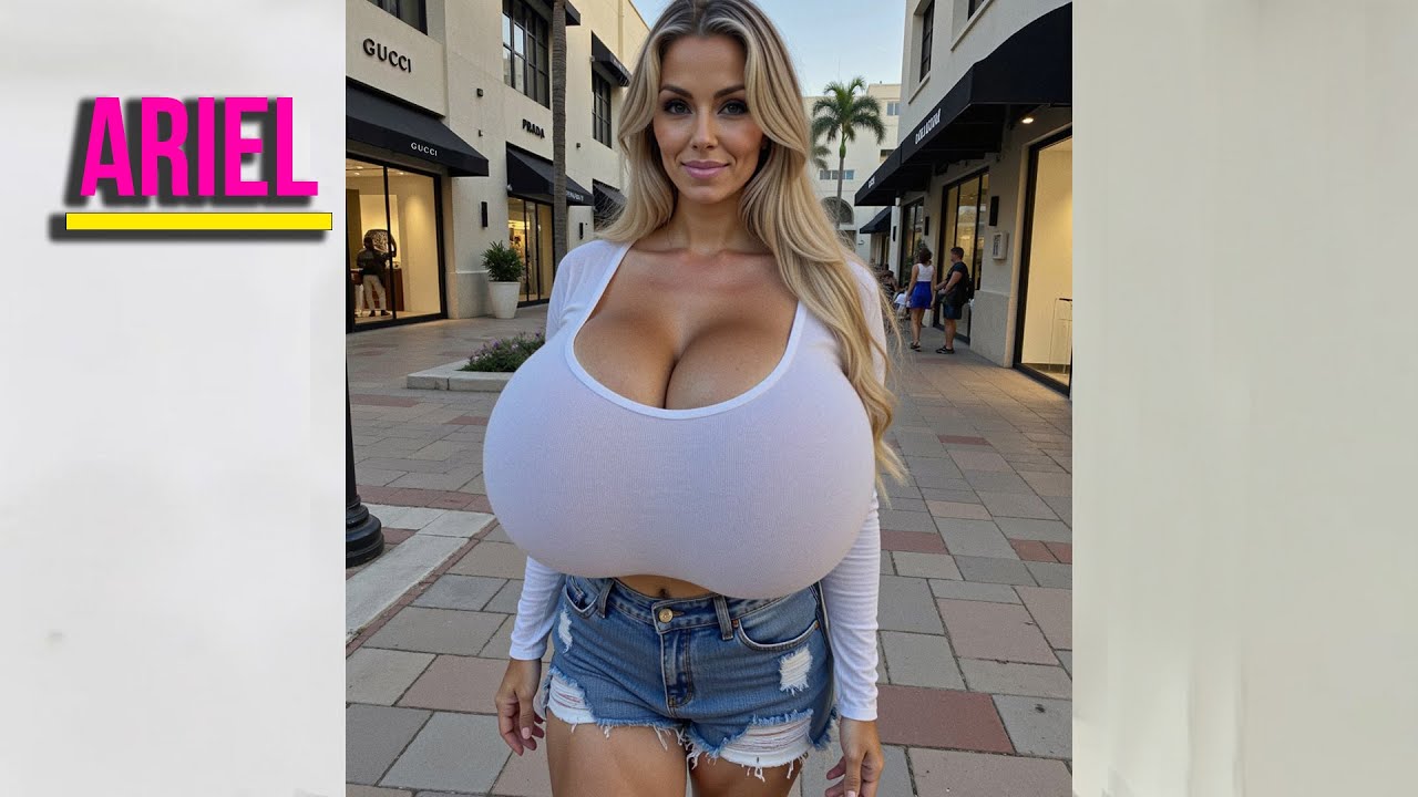Top Heavy Angela Venus Glamorous Plus Size Curvy Fashion Model