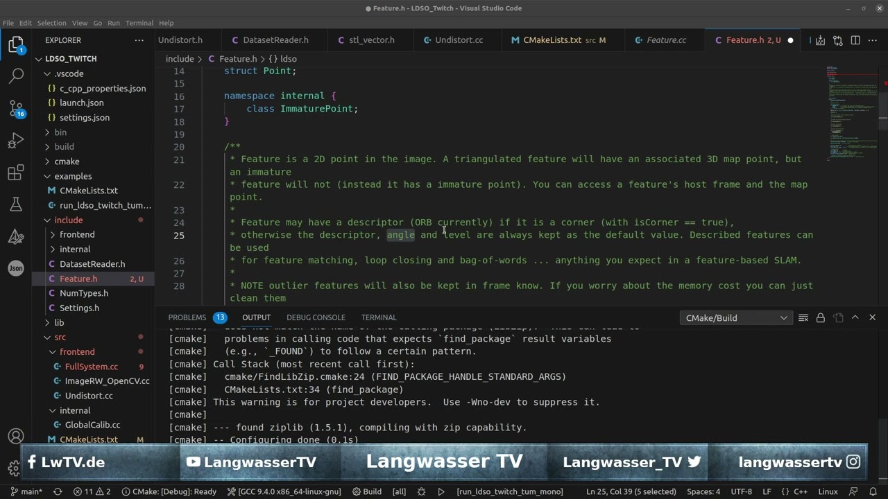 Visual SLAM: Dissecting LDSO (011) 