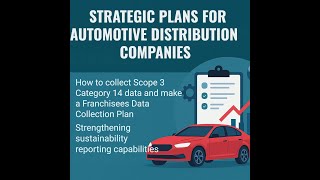 Scope 3 (Category 14) Data Collection Plan and Strengthen sustainability reporting capabilities