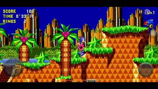 Sonic CD game part 1!level 1,2