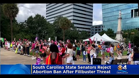 South Carolina Senators Reject A Ban On Almost All Abortions