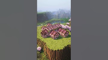 🌸Cherry Blossom Greenhouse 🌸 | Minecraft Aesthetic Build #minecraft