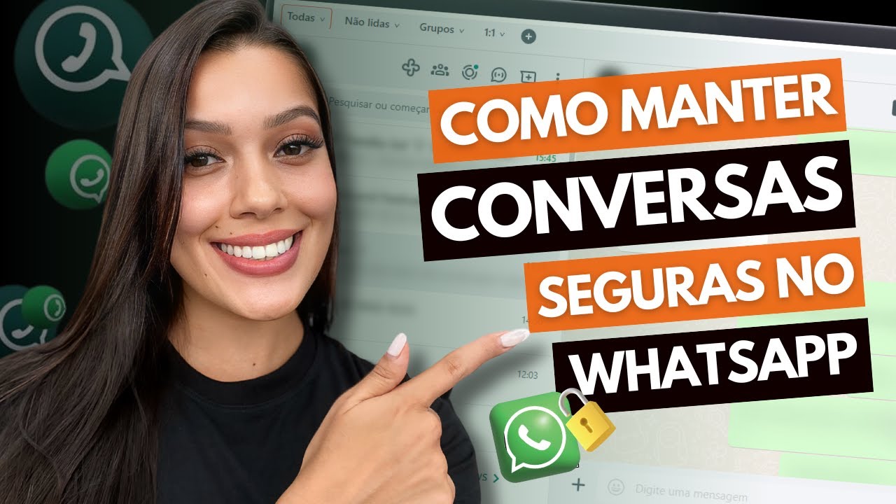 Como Manter suas Conversas Seguras no WhatsApp Web - YouTube