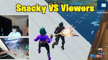 Snacky VS Viewers 1v1 Buildfights