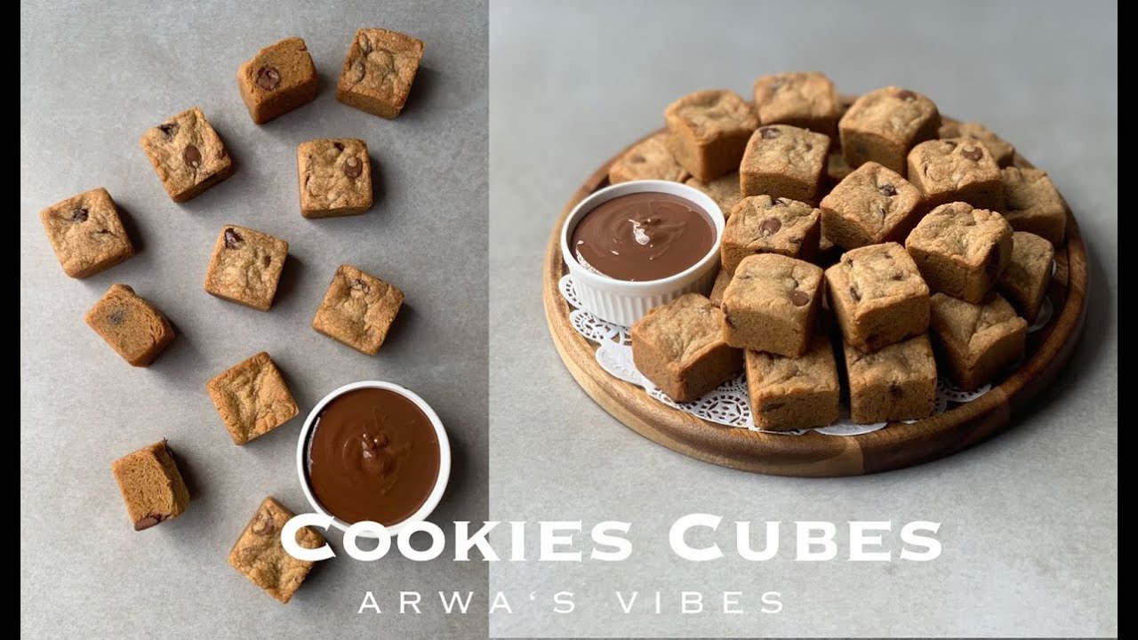 Cube Digestive Cookies | كوكيز | Arwa'sVibes
