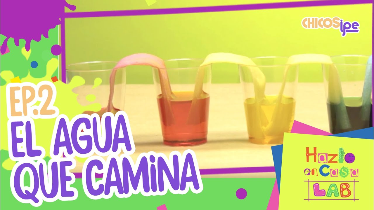 02. El agua que camina - Hazlo en Casa Lab - YouTube