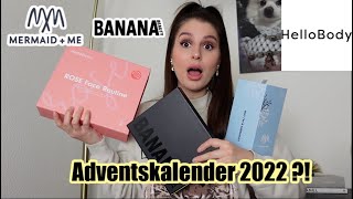 BananaBeauty Hellobody &amp; Mermaid + me Adventskalender?! Bestseller Boxen 2022