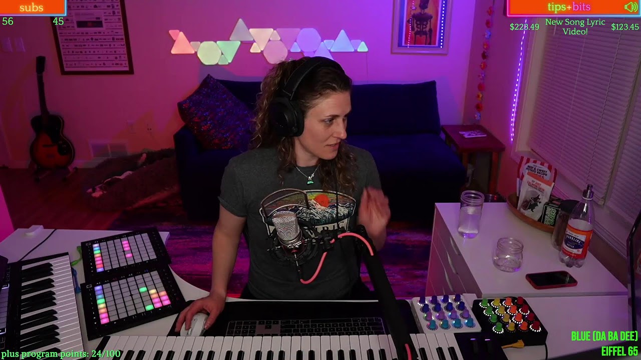 ⭐️ singing, synths, excellent vibes, chats