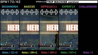 DDR / TRIP MACHINE survivor - SINGLE (DanceDanceRevolution EXTREME)