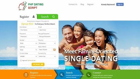 PHP Dating Script