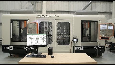 TEK4 Robot Box System - Hole Drilling Cell