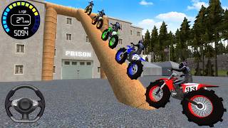 Impossible Dirt Motor Bikes Racing Game #2 - Extreme Driving Motocross Stunts - Android IOS Gameplay screenshot 1