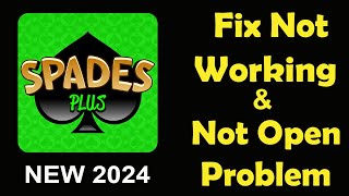 How To Fix Spades Plus App Not Working | Spades Plus Not Open Problem | PSA 24 screenshot 4