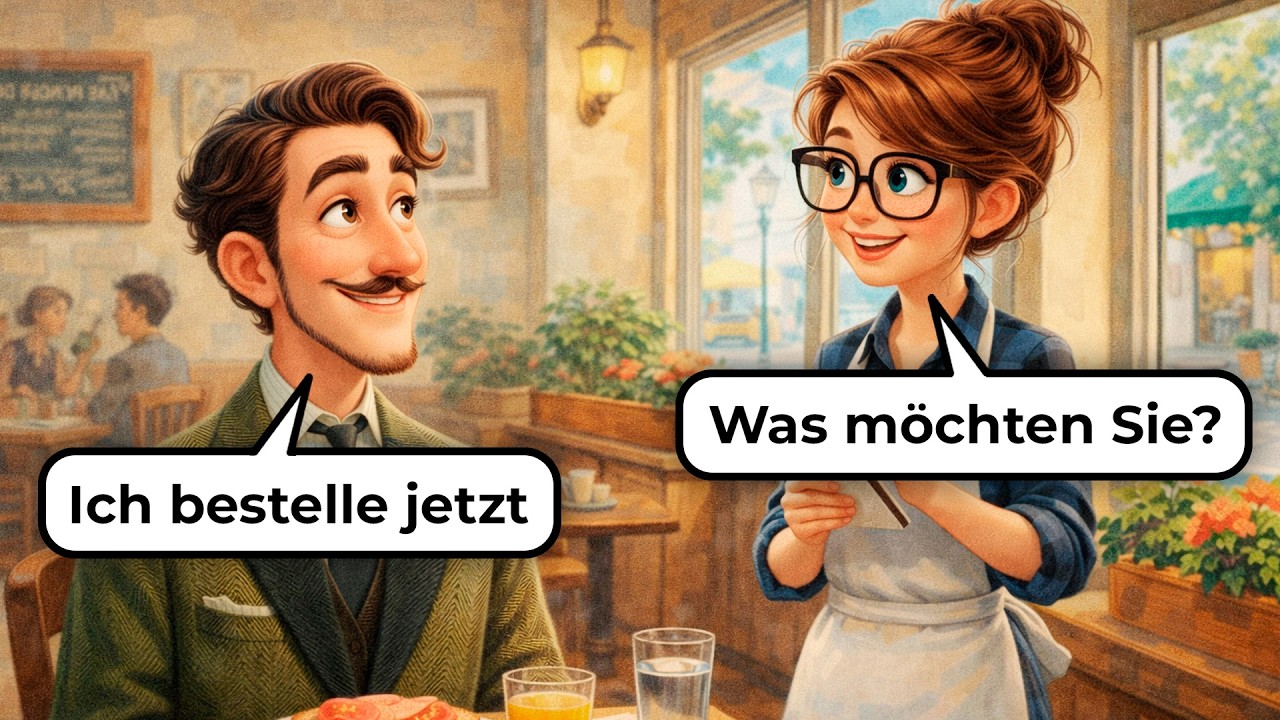 11 минут реальных немецких разговоров для начинающих || A1–A2 || Короткие немецкие диалоги 🇩🇪