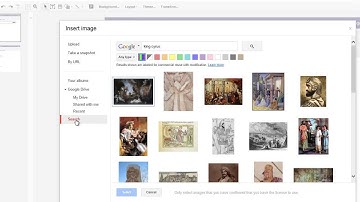 Completing an Assignment Using a Google Template