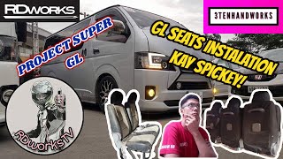 TOYOTA HIACE COMMUTER | GL SEATS & PLASTIC SIDINGS INSTALLATION | PROJECT SUPER GL |